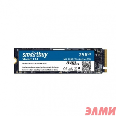 Smartbuy M.2 SSD 256Gb Stream E14 SBSSD256-STE14-M2P3 NVMe PCIe3