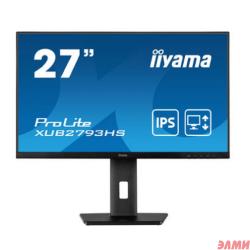 LCD Iiyama 27" XUB2793HS-B6 {IPS 1920x1080 100Hz 1ms 250cd HDMI DisplayPort M/M HAS Pivot}