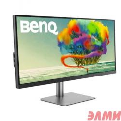 LCD BenQ 34" PD3420Q черный {IPS 3440x1440 60hz 5ms 178/178 350cd 1000:1 10bit(8bit+FRC) DisplayHDR400 2xHDMI2.0 DisplayPort1.4 3xUSB3.1 USB-C(Disp