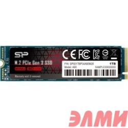 Silicon Power SSD 1Tb A80 SP001TBP34A80M28, M.2 2280, PCI-E x4, NVMe