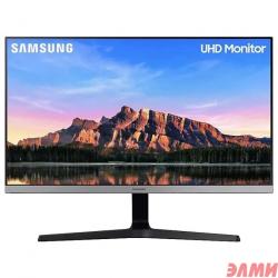 LCD Samsung 28" U28R550UQI темно-серый {IPS LED 3840x2160 16:9 HDMI матовая 1000:1 300cd 178гр/178гр DisplayPort Ultra HD 5.8кг}