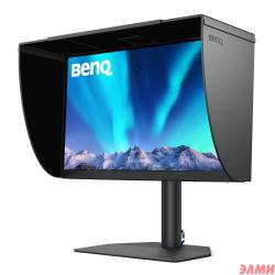 LCD BenQ 27" SW272Q {IPS 2560x1440 60Hz 5ms 350cd HDMI DisplayPort 2xUSB3.0 USB-C(90W)}