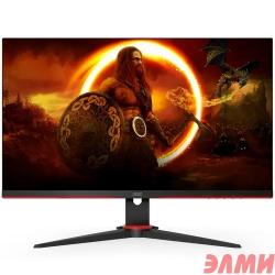 LCD AOC 27'' Q27G2E {VA 2560х1440 75Hz 250cd 178/178 3000:1 4ms 2xHDMI DisplayPort Pivot AudioOut Black-Red}