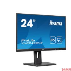 LCD IIYAMA 23.8" XUB2493HS-B6 {IPS 1920x1080 100Hz 4ms 178/178 250cd 1300:1 8bit(6bit+FRC) HDMI1.4 DisplayPort1.2 2x2W HAS Pivot VESA}