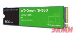 WD SSD Green SN350 NVMe, 500GB, M.2(22x80mm), NVMe, PCIe 3.0 x4, 3D TLC, WDS500G2G0C
