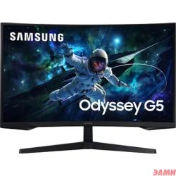 LCD Samsung 31.5" S32CG550EI Odyssey G5 {VA Curved 2560x1440 165Hz 300cd HDMI DisplayPort Speakers} [ls32cg550eixci]