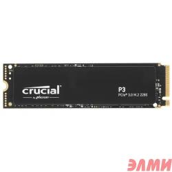 SSD 2Tb Crucial P3 3D NAND M2 PCIe NVMe R3500Mb/s W3000MB/s CT2000P3SSD8