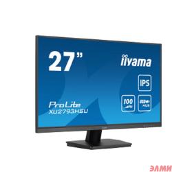 LCD IIYAMA 27'' XU2793HSU-B6 {IPS 1920х1080 100Hz 1ms 8bit(6bit+FRC) 250cd 178/178 1000:1 HDMI2.0 DisplayPort1.2 2xUSB2.0 2x2W 2x2W VESA}