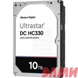 10Tb WD Ultrastar DC HC330 {SATA-III 12Gb/s, 7200 rpm, 256mb buffer, 3.5"}  [0B42266 ]