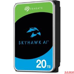 20Tb Seagate SkyHawk AI Survelilance SATA3 3.5" 256Mb 7200rpm ST20000VE002