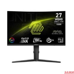 MSI 27" MAG 275CQRF QD E2 черный {VA 2560x1440 180Hz 300cd 178/178 2xHDMI DisplayPort USB-C HAS}