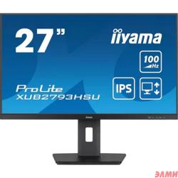 LCD Iiyama 27" XUB2793HSU-B6 {IPS 1920x1080 110Hz 1ms 300cd HDMI DisplayPort USB M/M HAS Pivot}