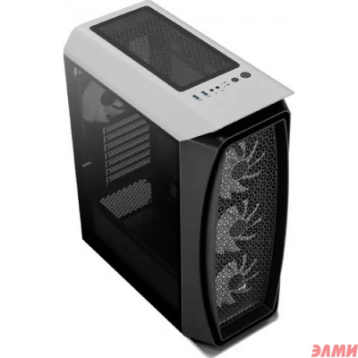 Корпус MidiTower AEROCOOL ONE-FROST-G-WT-V1 white (ATX, без БП, 2xUSB3.2) (4710562752335)