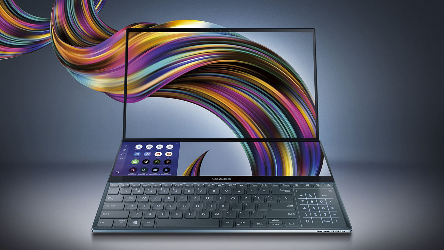 Ноутбуки ZenBook Duo с двумя экранами