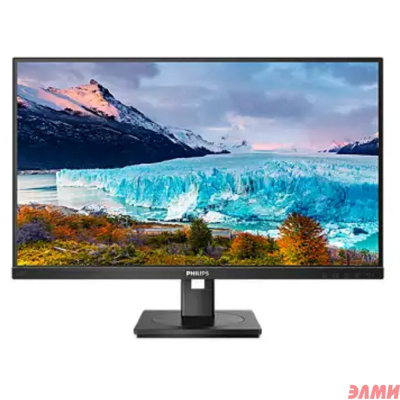 LCD PHILIPS 27" 273S1 {IPS 1920x1080 75Hz 4ms 178/178 300cd 1000:1 8bit(6bit+FRC) HDMI1.4 DisplayPort1.2(in/out) 4xUSB3.2 USB-C3.2 RJ45 2x2W Pivot 