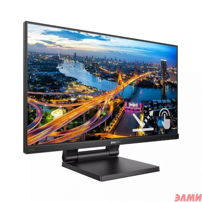 LCD PHILIPS 23.8" 242B1TC/00 черный {IPS Multi-Touch 1920x1080 75Hz 4ms 178/178 250cd 50M:1 HDMI1.4}