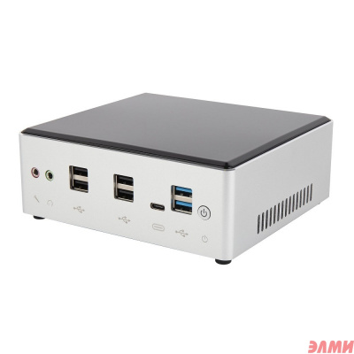 C818007Ц Hiper NUGi510210U Nettop NUG, Core i5-10210U,16GB / SSD 512GB (DP+HDMI), 1*Type-C, 4*USB2.0, 4*USB3.0, 2*LAN, 1*2.5HDD, WiFi, VESA