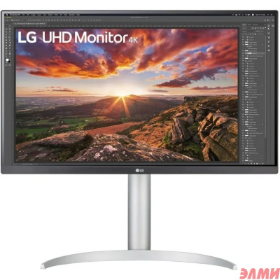 LCD LG 27" 27UP850N-W {IPS 3840x2160 60Hz 5ms 178/178 400cd 1200:1 10bit(8bit+FRC) HDR10 DisplayHDR400 2xHDMI2.0 DisplayPort1.4 FreeSync 2xUSB3.0 