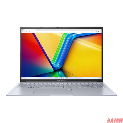 ASUS Vivobook 16X K3605ZV-N1151 [90NB11W2-M008W0] Cool Silver 16" {WUXGA i7 12700H(2.3Ghz)/16384Mb/1024PCISSDGb/RTX4060(8192Mb)/noOS}