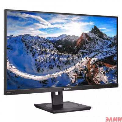 LCD PHILIPS 27" 279P1/01 черный с поворотом экрана {IPS 3840x2160 4ms 178/178 350cd 50M:1 2xHDMI2.0}