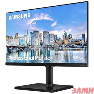 LCD Samsung 23.8" F24T450FZI черный {IPS 1920x1080 75Hz 5ms 16:9 250cd 178/178 1000:1 8bit(6bit+FRC) 2xHDMI1.4 DisplayPort1.2 2xUSB2.0 HAS Pivot VESA}