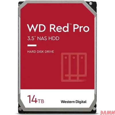 14TB WD Red Pro (WD142KFGX) {Serial ATA III, 7200- rpm, 512Mb, 3.5"}