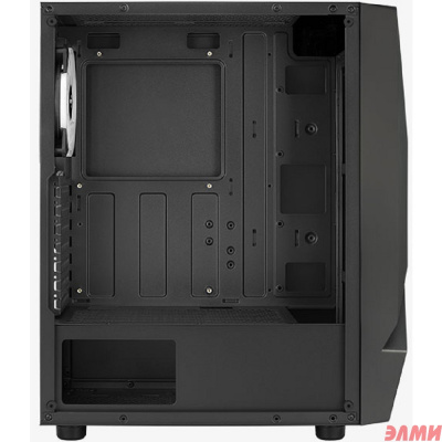 Корпус MidiTower AEROCOOL SCAPE-G-BK-V2 black (ATX, без БП, FRGB, USB2.0+USB3.2) (4711099471546)