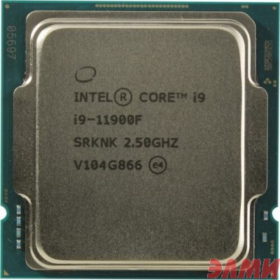 CPU Intel Core i9-11900F (Rocket Lake, 8C/16T, 2.5/5.2GHz, 16MB, 65/224W) OEM