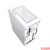 Powercase CAXW-L4 Корпус Alisio X4W, Tempered Glass, 4x 120mm 5-color fan, белый, ATX  (CAXW-L4)
