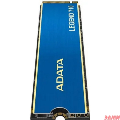 M.2 2280 512GB ADATA LEGEND 710 Client SSD [ALEG-710-512GCS] PCIe Gen3x4 with NVMe, 2400/1000, IOPS 90/150K, MTBF 1.5M, 3D NAND, 130TBW, 0,23DWPD, 