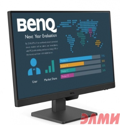 LCD BenQ 23.8" BL2490 {IPS 1920x1080 60Hz 5ms 250cd 2xHDMI DisplayPort Speakers}